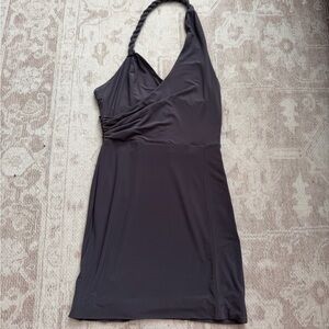 House of CB Braided Halter Mini Dress